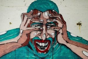 fear - a portrait depicting fear